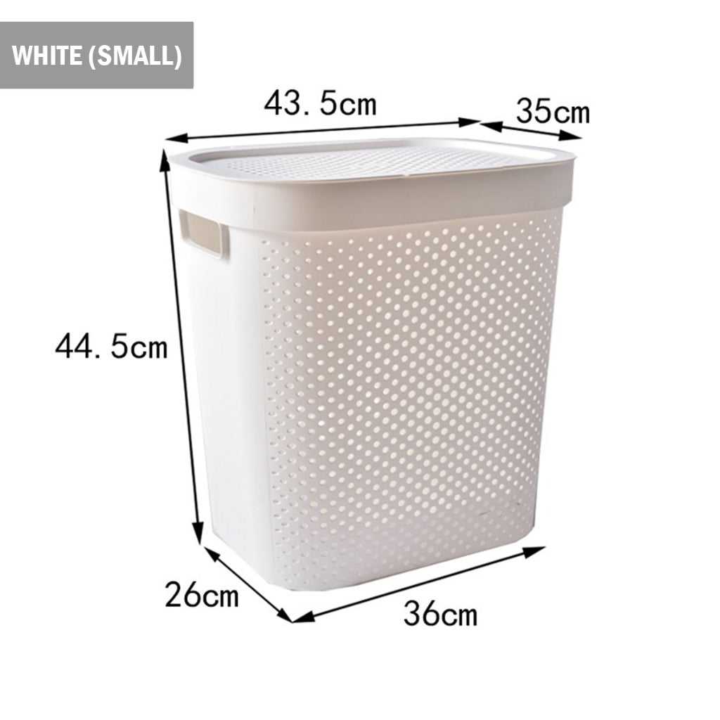 Laundry Basket with Lid