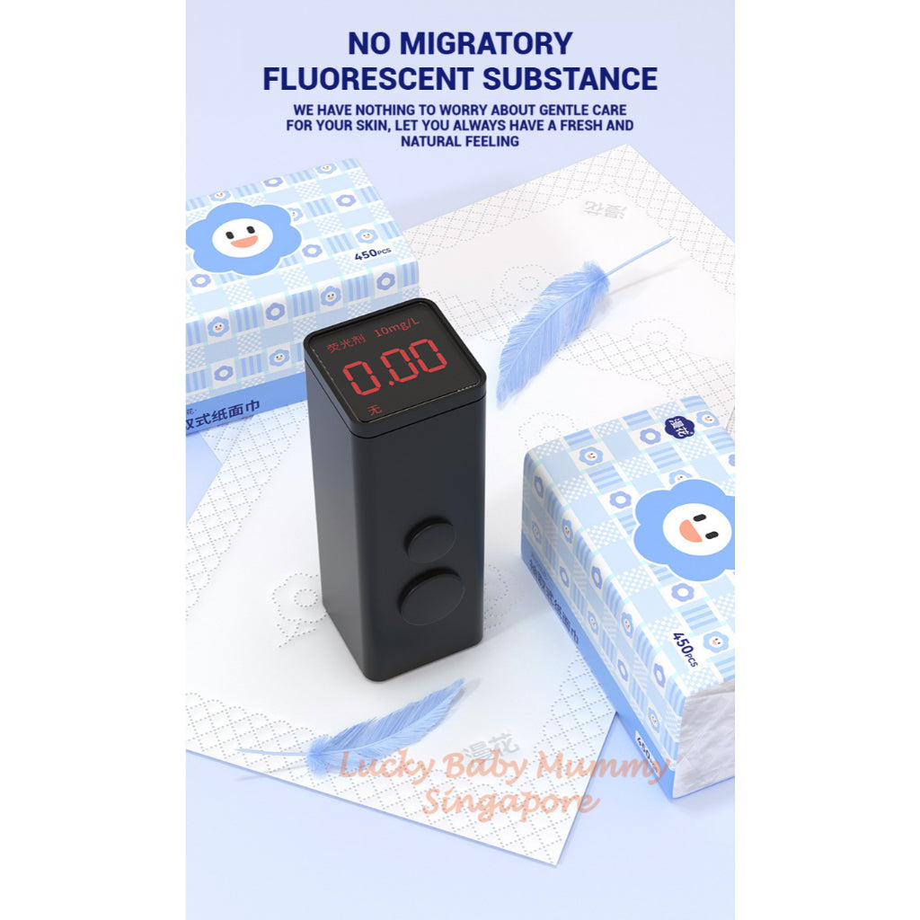 【20 Packs/Box】ManHua 5-Ply 450 Sheets Drawing Tissue/ Soft Tissue Paper / Home Essential