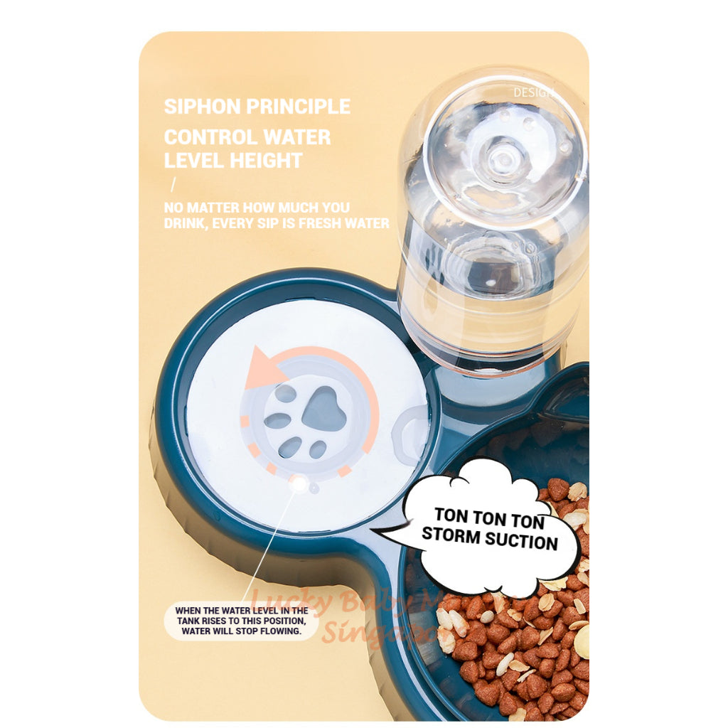 3-In-1 Pet Bowl Set