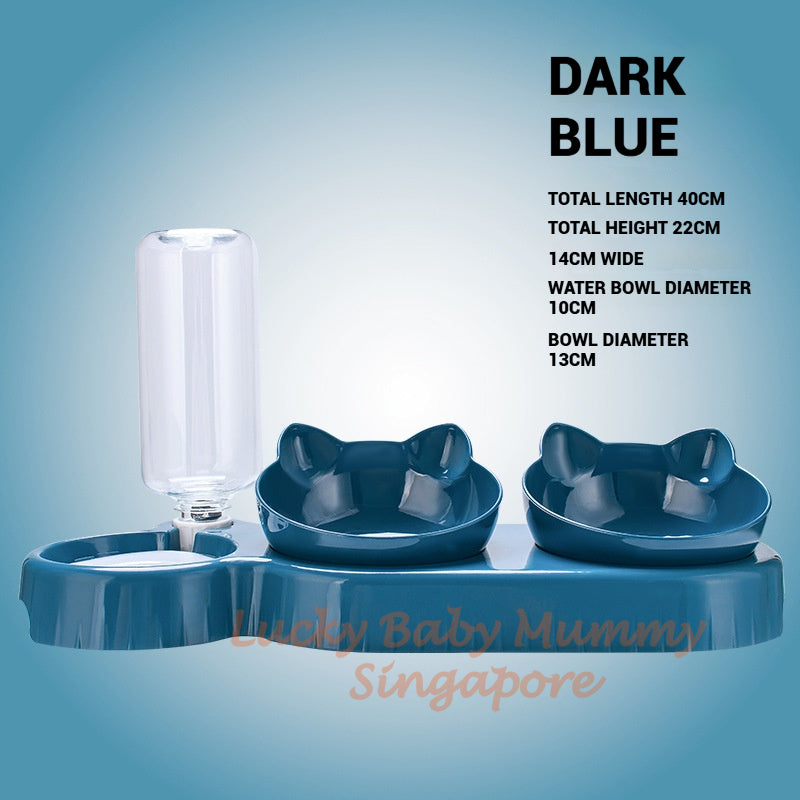 3-In-1 Pet Bowl Set