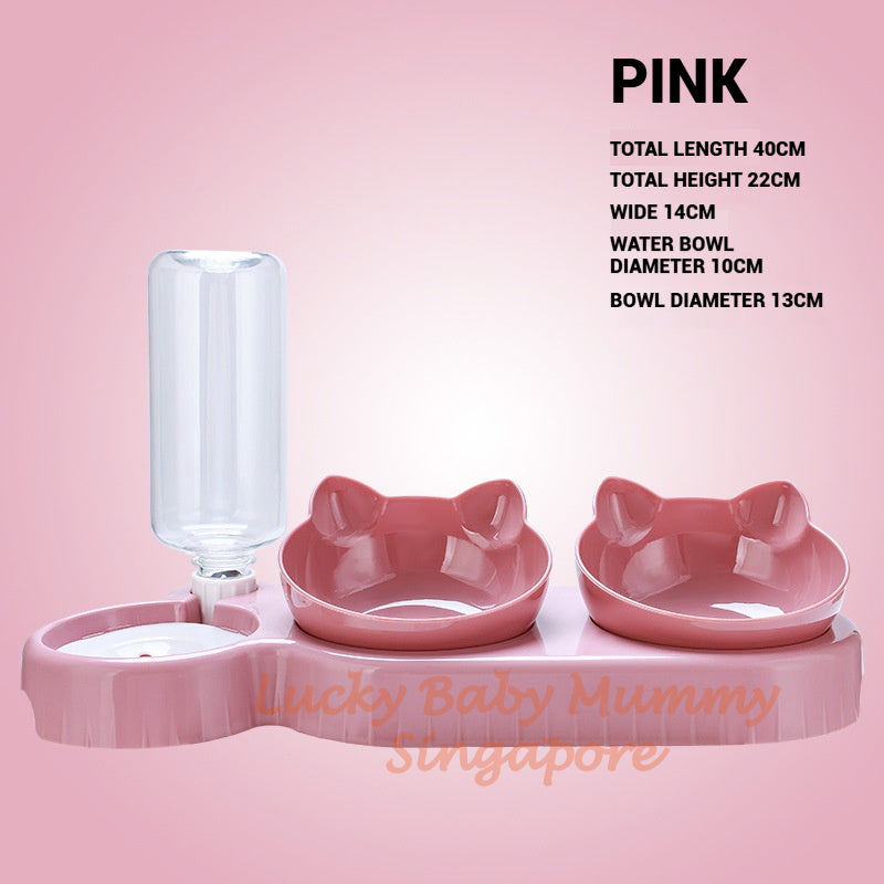 3-In-1 Pet Bowl Set