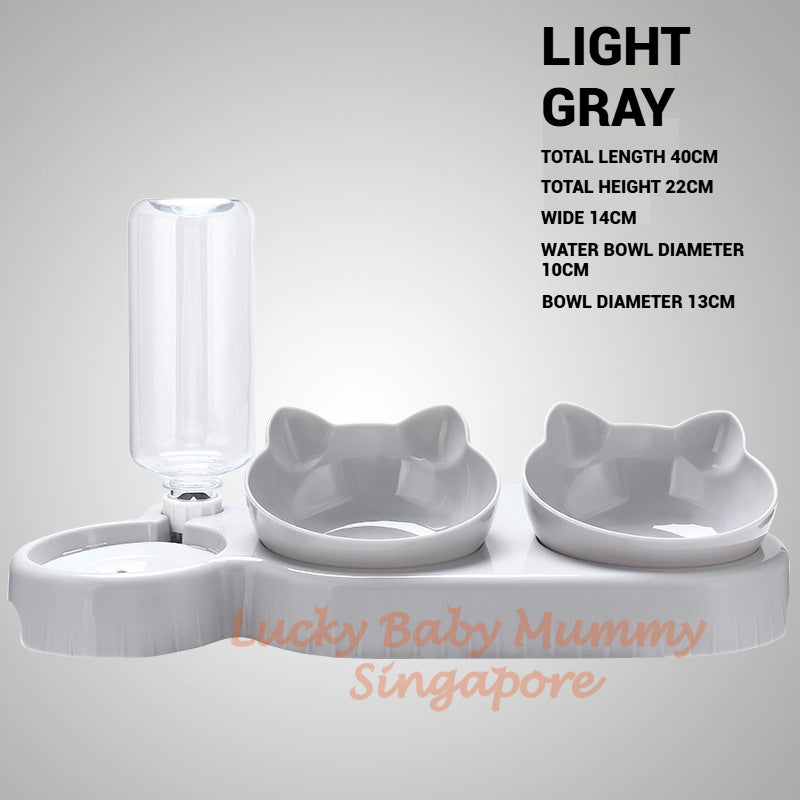 3-In-1 Pet Bowl Set