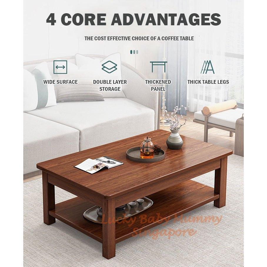 H226 Wooden Coffee Table