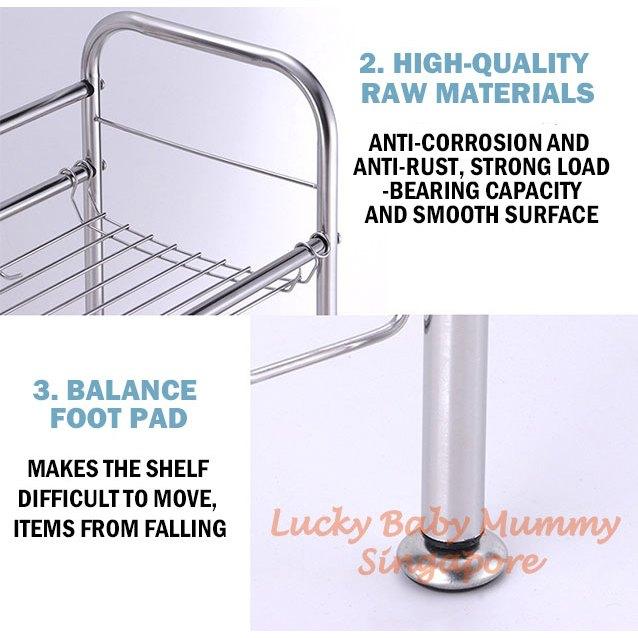 Single Layer Sink Dish Drying Rack