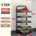Countertop 5Tier Blk
