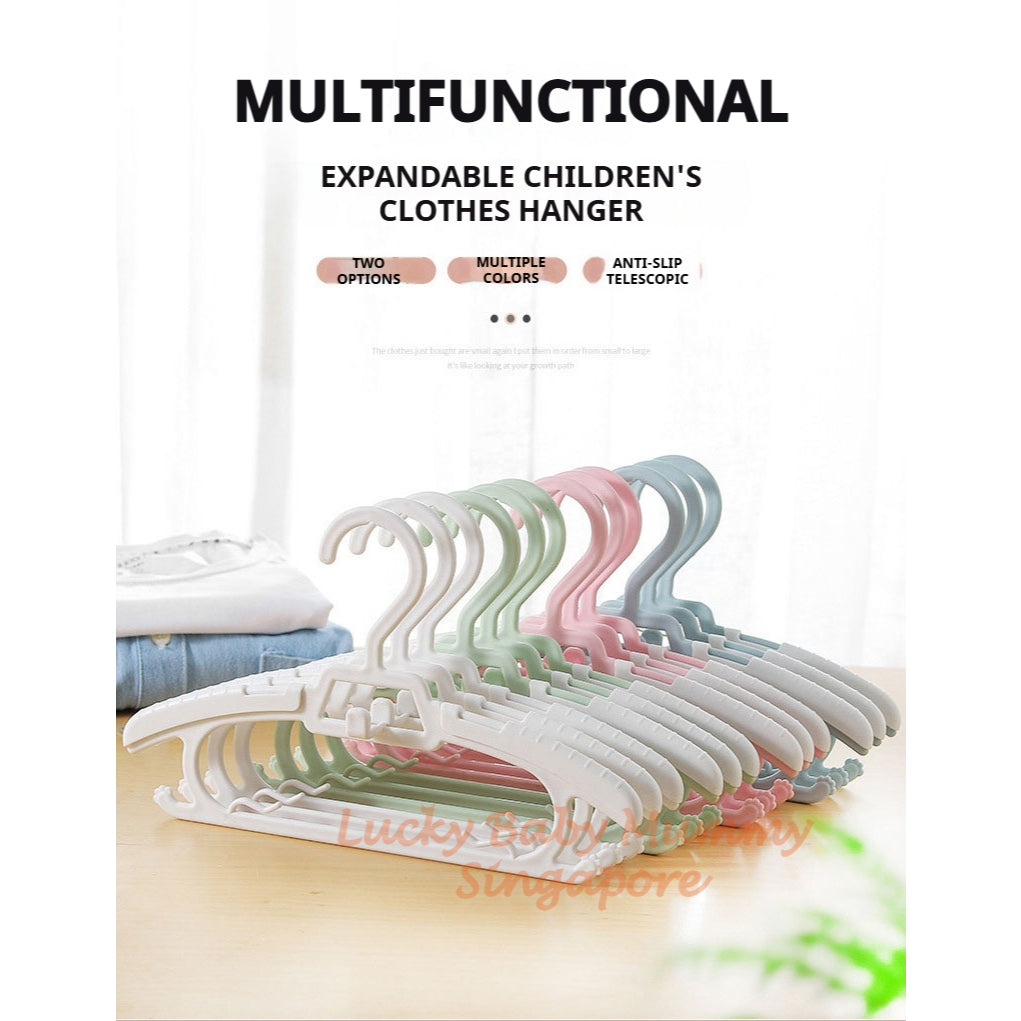 Adjustable Telescopic Baby Clothes Hanger Durable Hanger for Kids