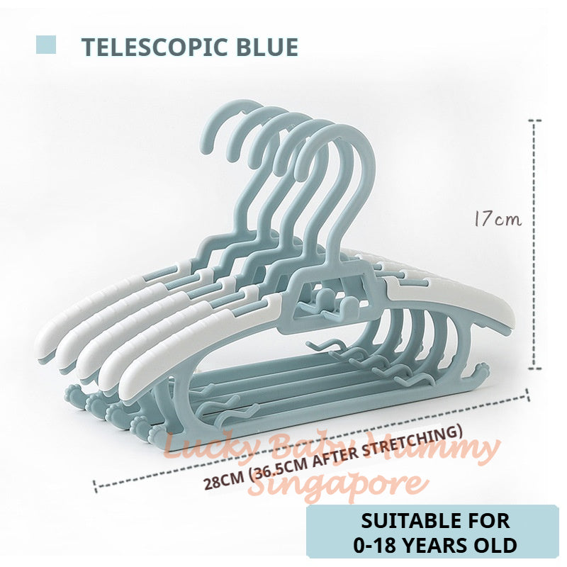 Adjustable Telescopic Baby Clothes Hanger Durable Hanger for Kids