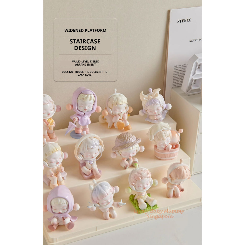 Blind Box Display Case Toy Storage Box/Dustproof Figurine Display Shelf/Acrylic Tiered Showcase