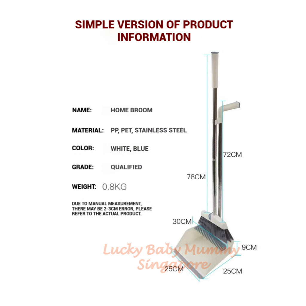 180° Rotating Broom Set