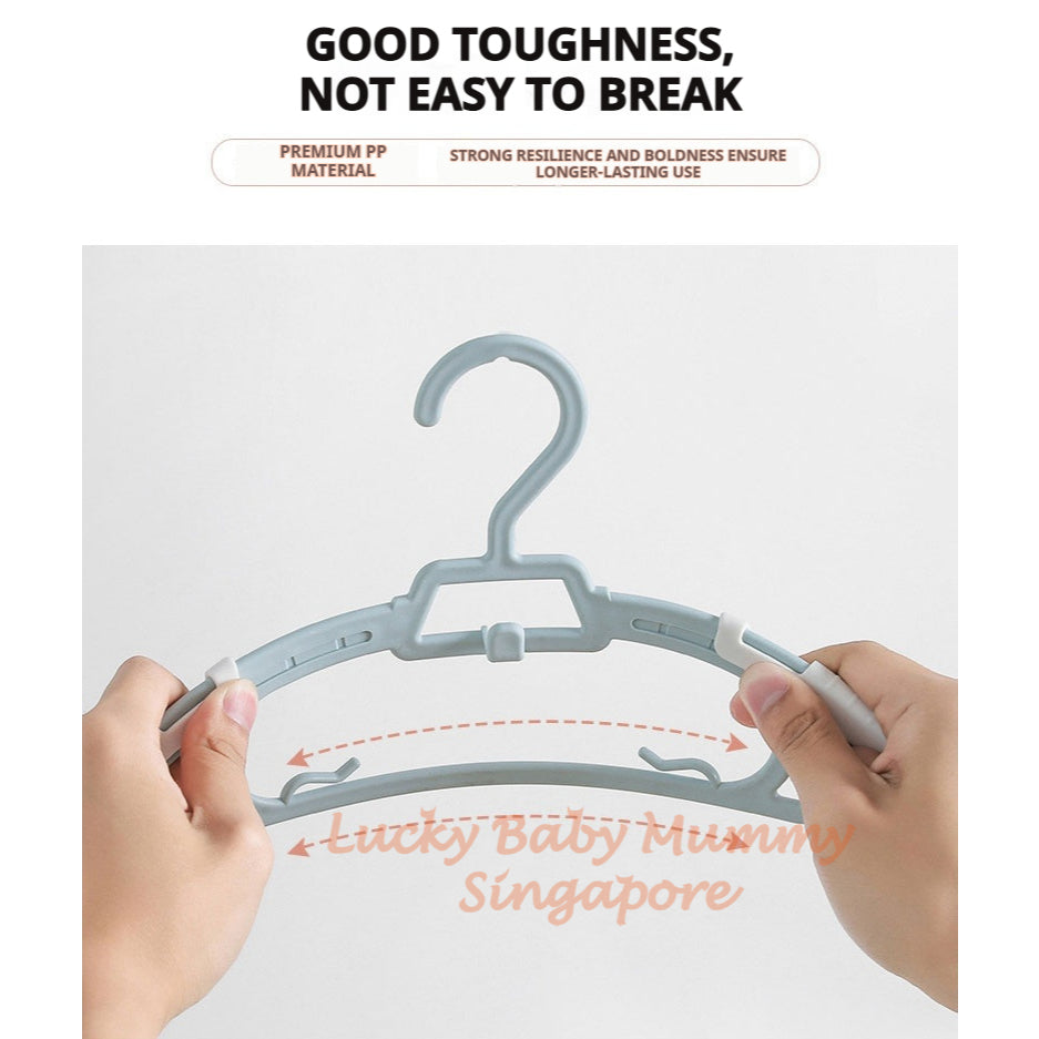 Adjustable Telescopic Baby Clothes Hanger Durable Hanger for Kids