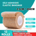 2.5cm(12 rolls)
