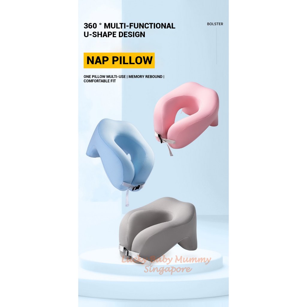 U-Shaped Memory Foam Naping Pillow