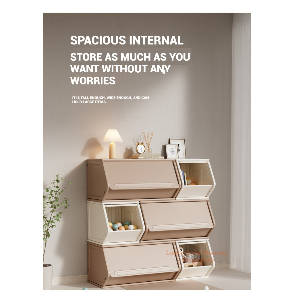 Splicing Storage Box / Multiple Combination Storage Drawer / Stackable Toys Storage Cabinet