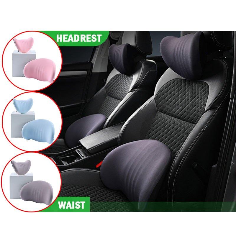 Ergonomics Car Seat Cushions Headrest Pillow/Memory Foam Lumbar Support/ Backrest Lumbar Pillow/Car Interior Accessories