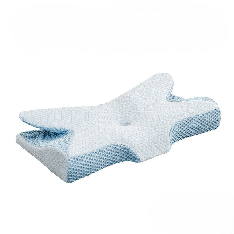 Ergonomics Star Pillow / Butterfly-Shaped Bidirectional Cervical Pillow / Comfortable Memory Cotton