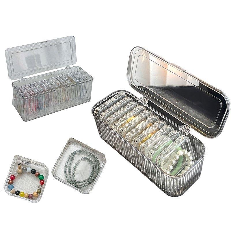 Bracelet Storage Box / Transparent Jewelry Storage Box / Storage Organiser / Acrylic Plastic Portable Box