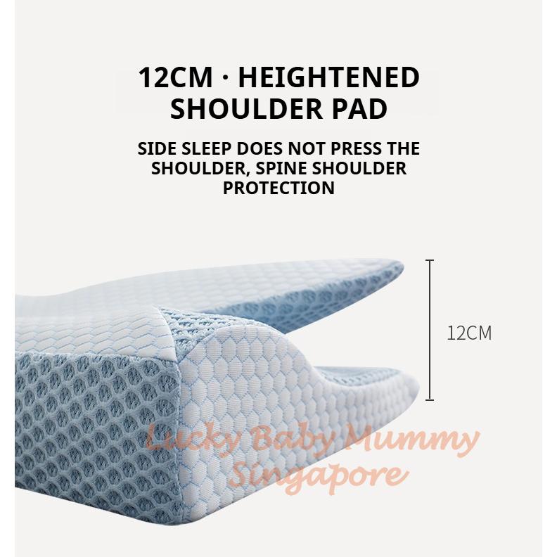 Ergonomics Star Pillow / Butterfly-Shaped Bidirectional Cervical Pillow / Comfortable Memory Cotton