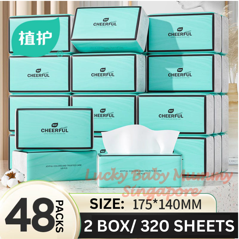 【24 Packs/box】Botare Luxury Air-Cushion Drawing Tissue