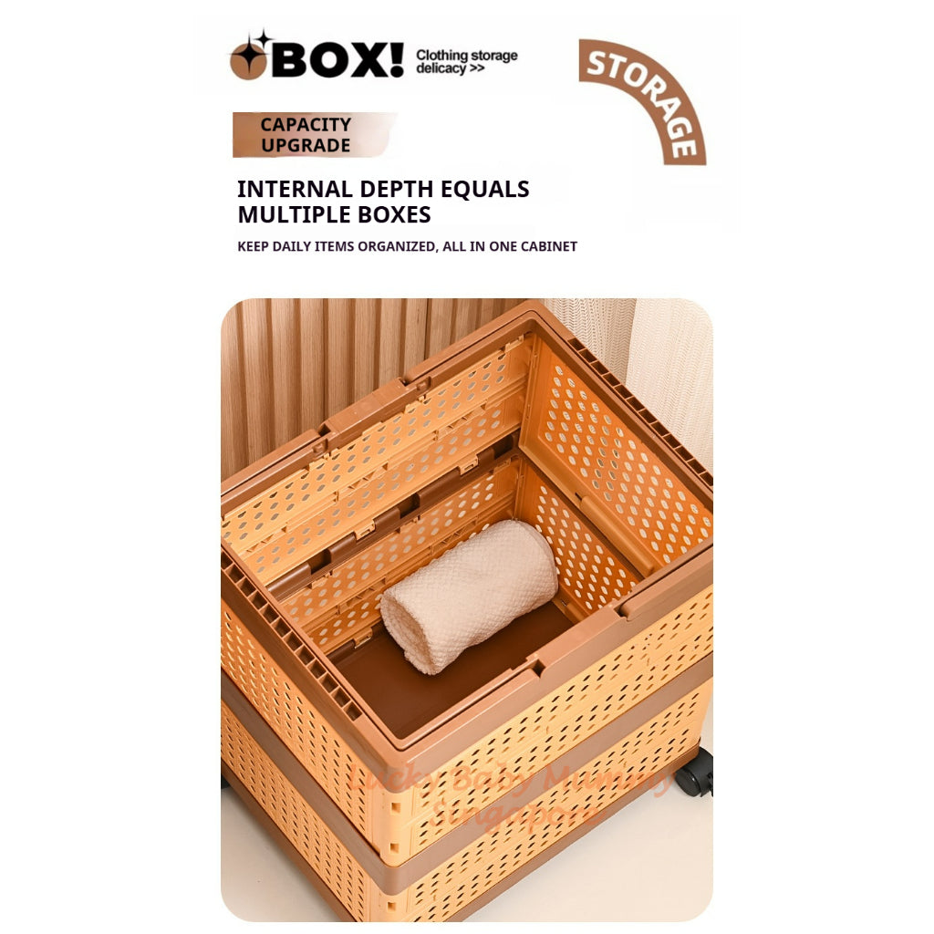 Minimalist Movable Folding Storage Box