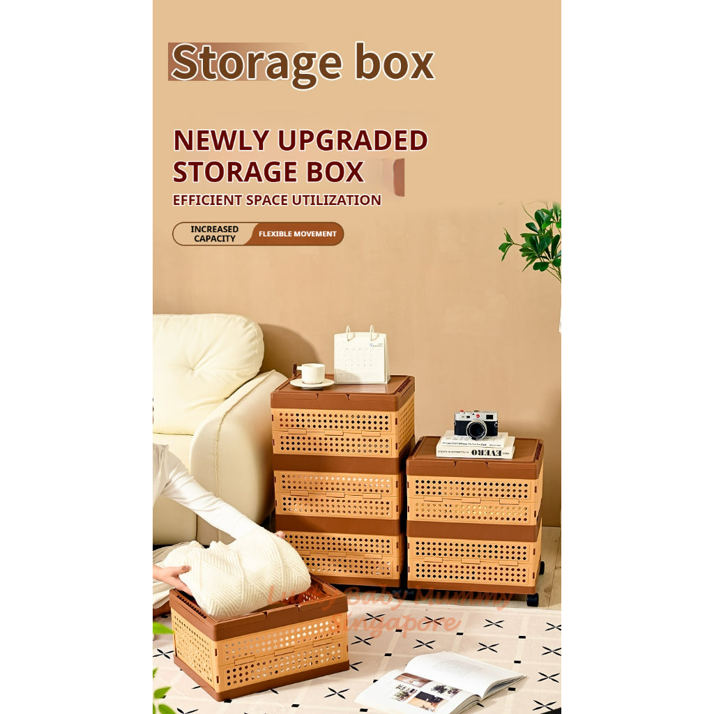Minimalist Movable Folding Storage Box