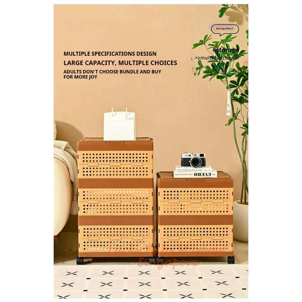 Minimalist Movable Folding Storage Box