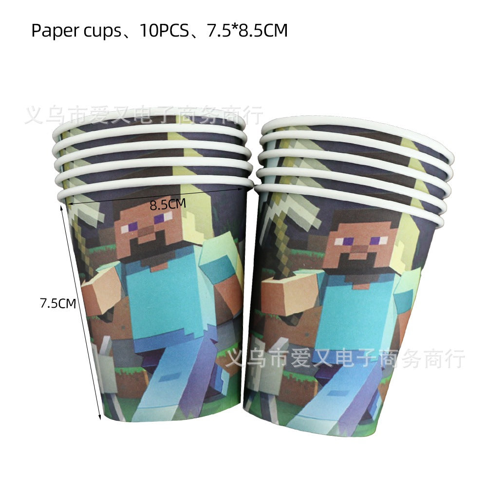 Minecraft Party Supplies SET