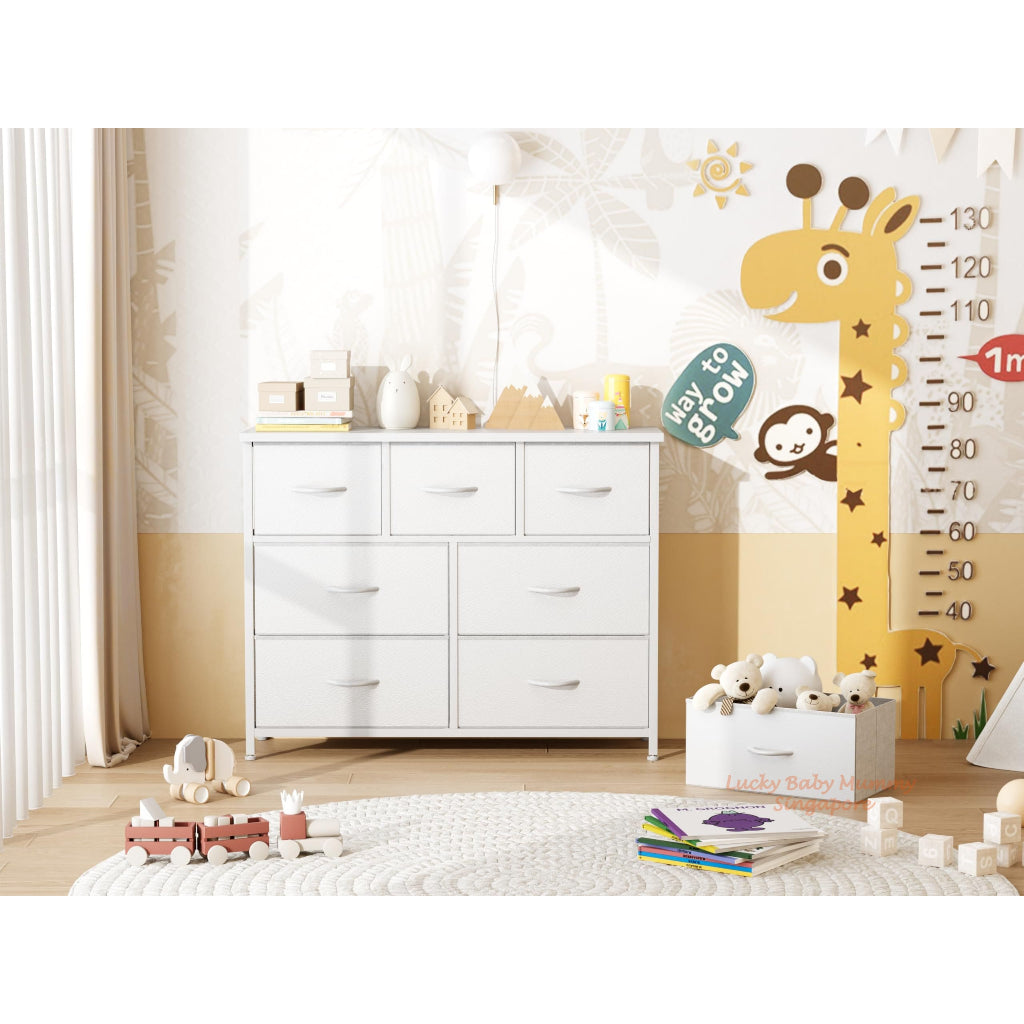 7-Drawer Fabric Storage Cabinet