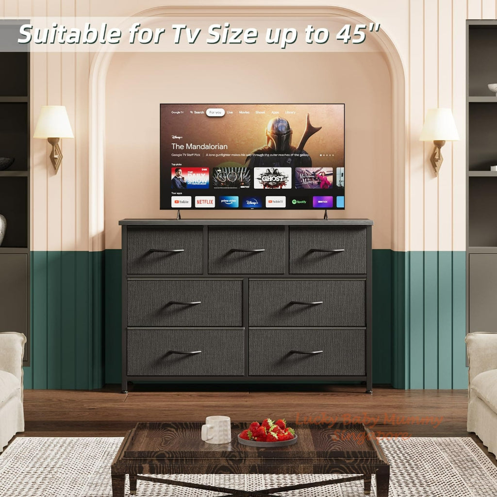 7-Drawer Fabric Storage Cabinet