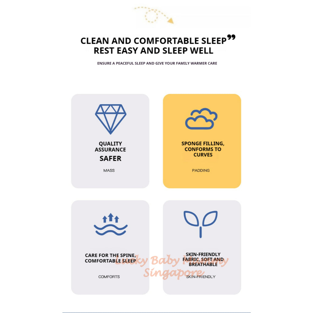 8cm Thickness Comfort Latex Sponge Mattress