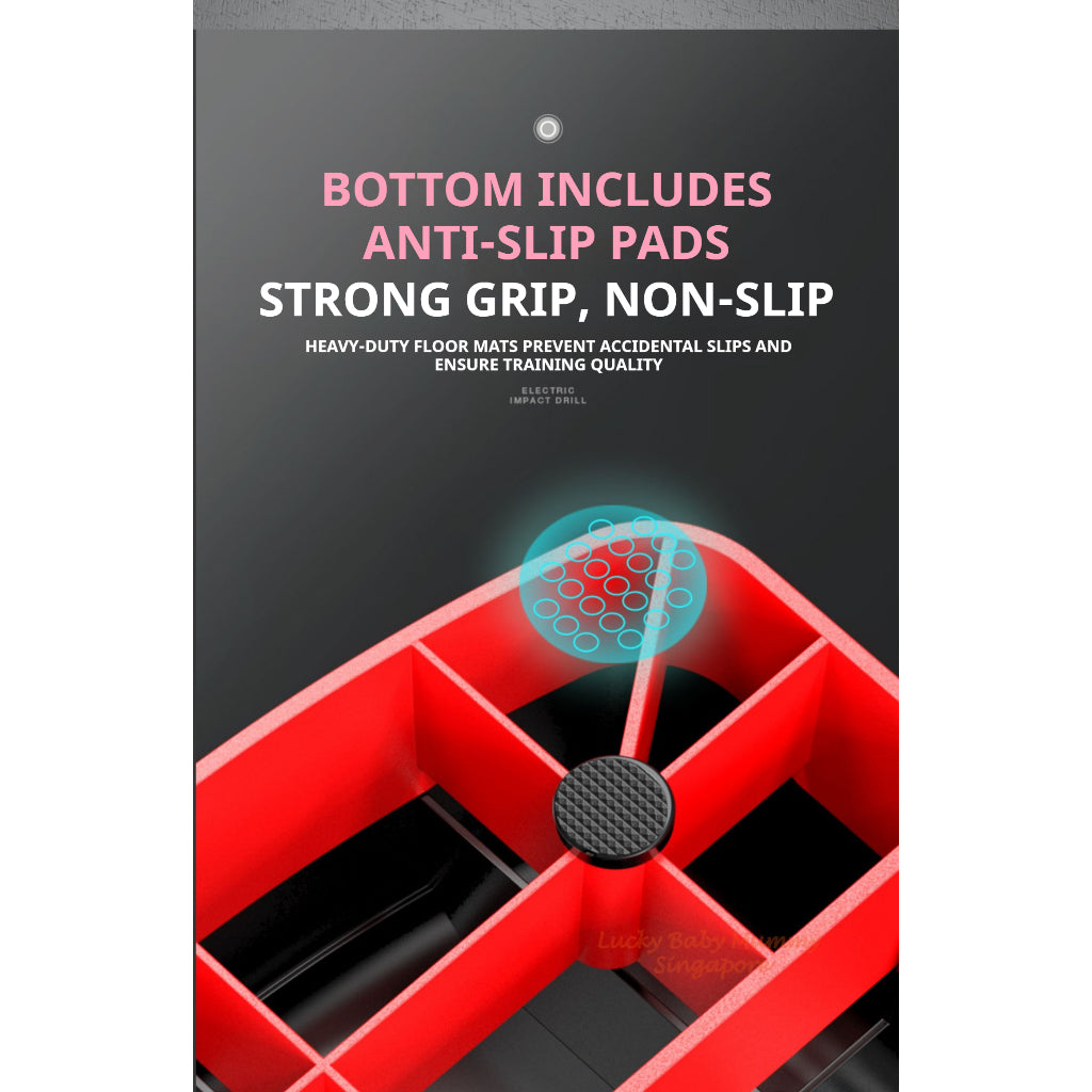 Adjustable Aerobic Fitness Stepper Platform