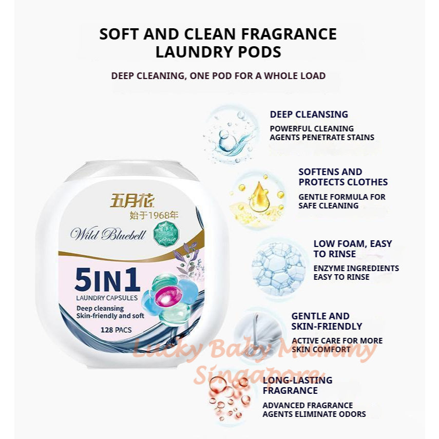 Mayflower Laundry Pods 5in1 128/130pcs