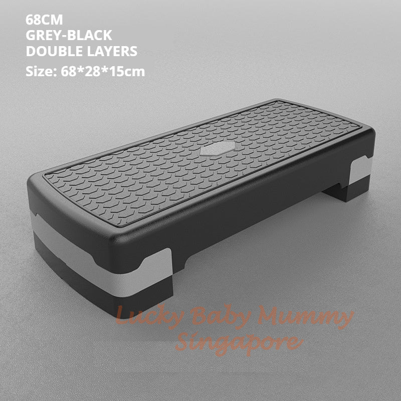Adjustable Aerobic Fitness Stepper Platform