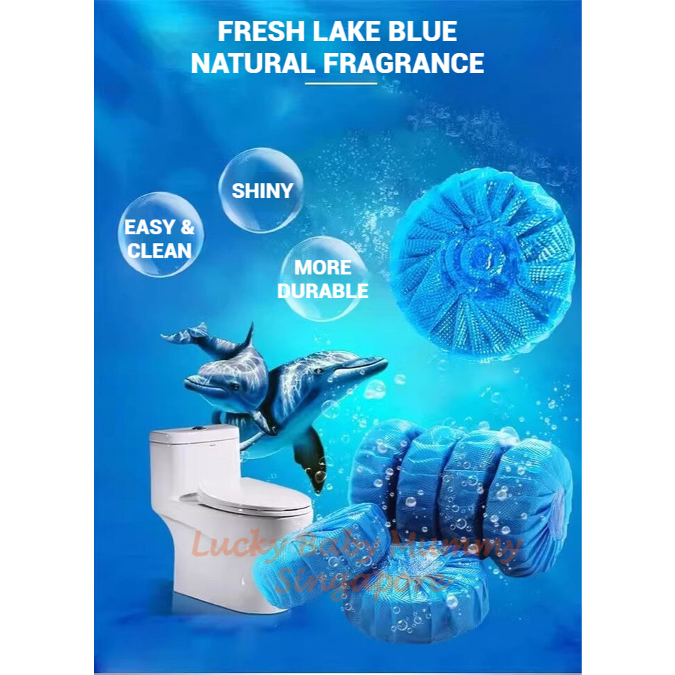 【10pcs/pack】Toilet Bowl Cleaner Tablet /Deodorizing Stain Remover Bleach Toilet Tablet