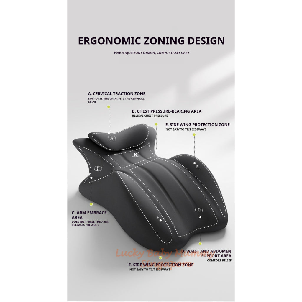 Ergonomic Multifunctional Love Pillow/Couple Posture Sleeping Pillow/Support Cushion for Bed & Sofa