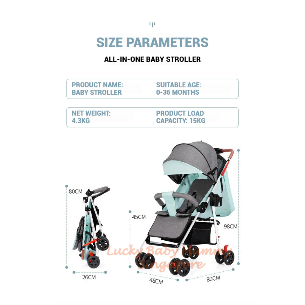 Foldable Baby Stroller