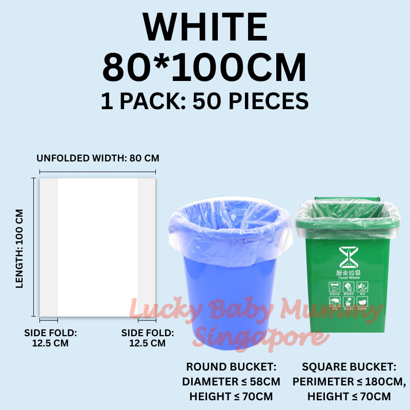 White Garbage Bag
