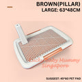 Large(Pillar)- Brown