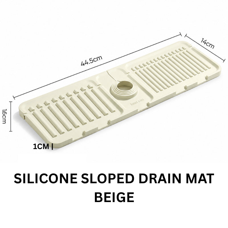 Sloped Sink Splash Guard - Beige