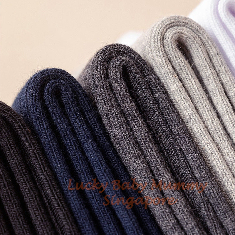 Japanese-Style Men’s Cotton Socks Value Pack | 4-Colour Set