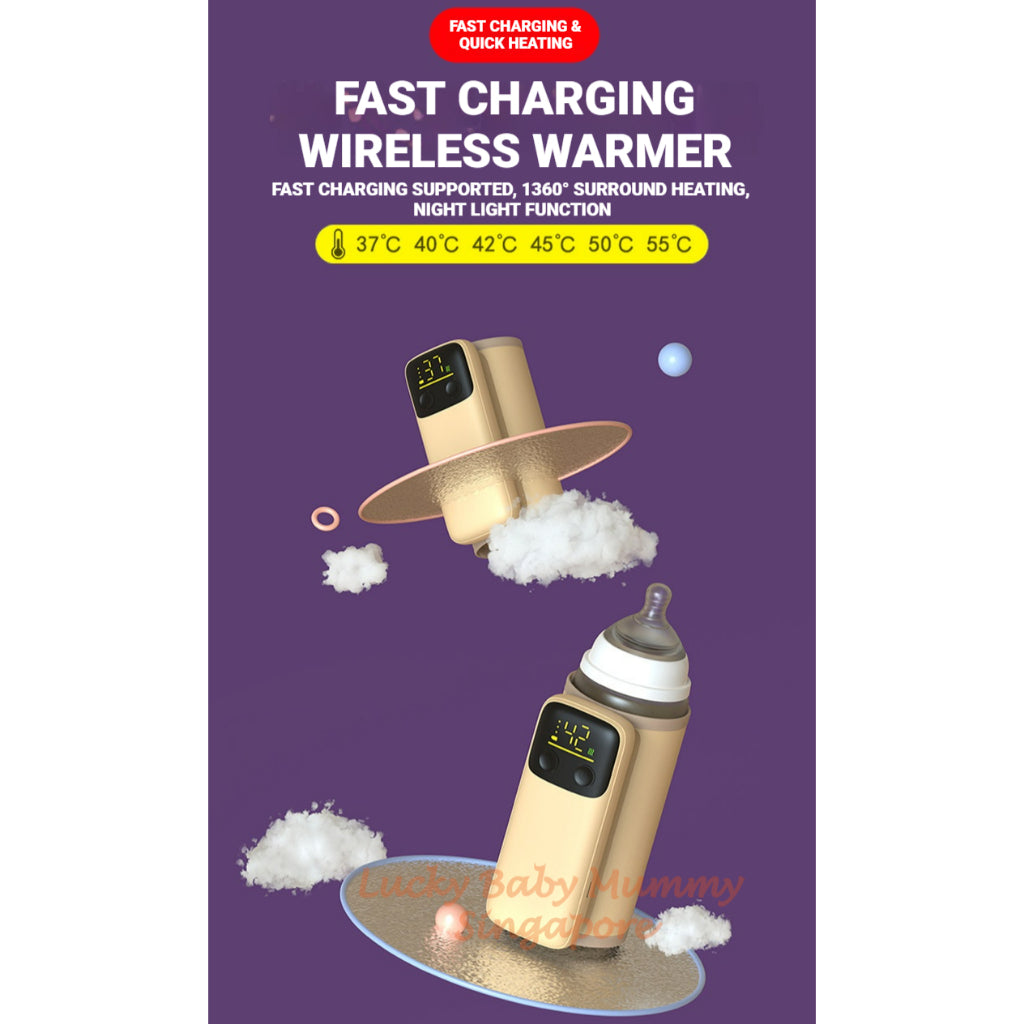 Portable Wireless Baby Milk Warmer