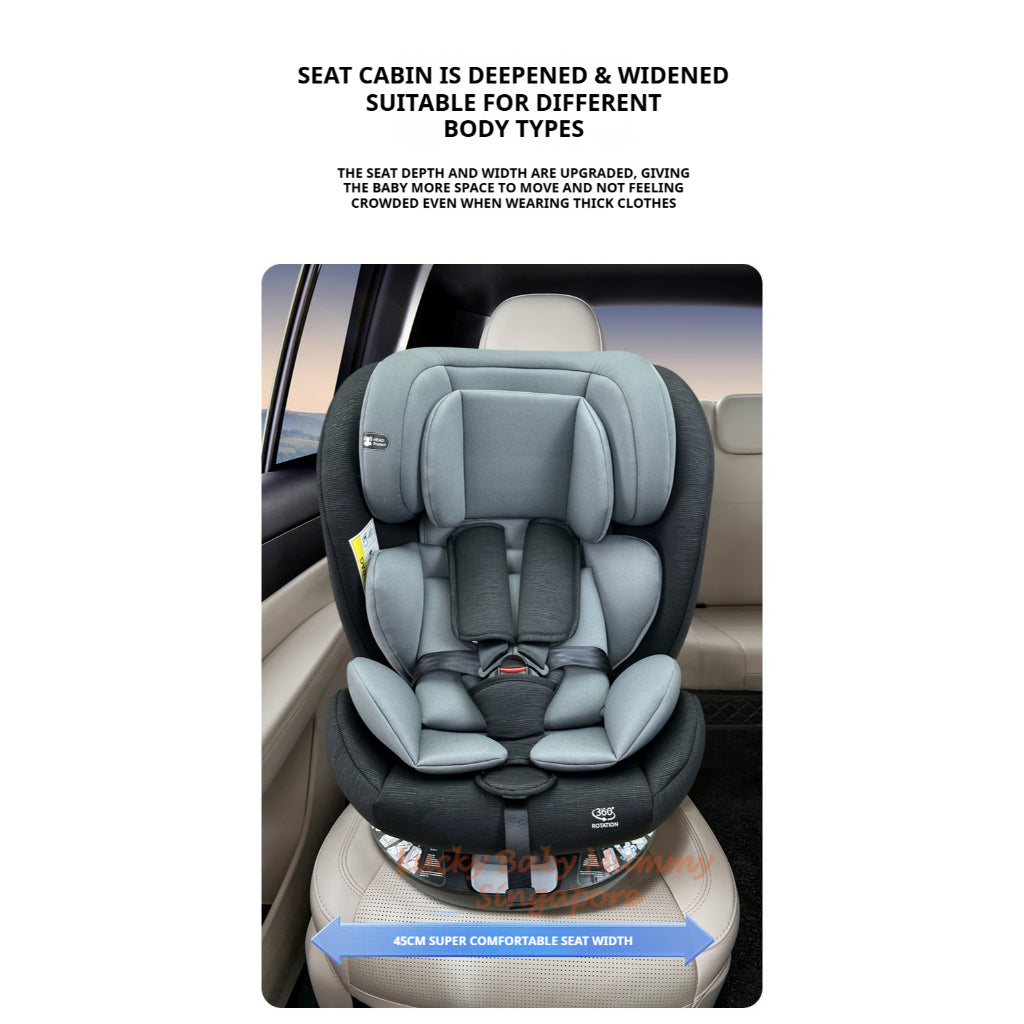 360° Rotating Baby Car Seat
