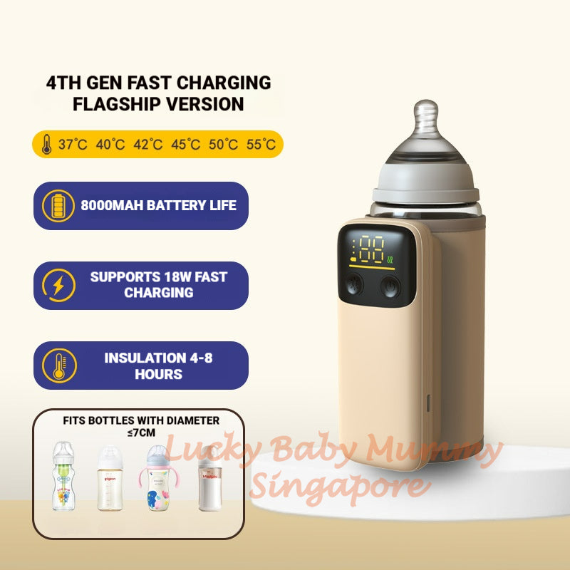 Portable Wireless Baby Milk Warmer