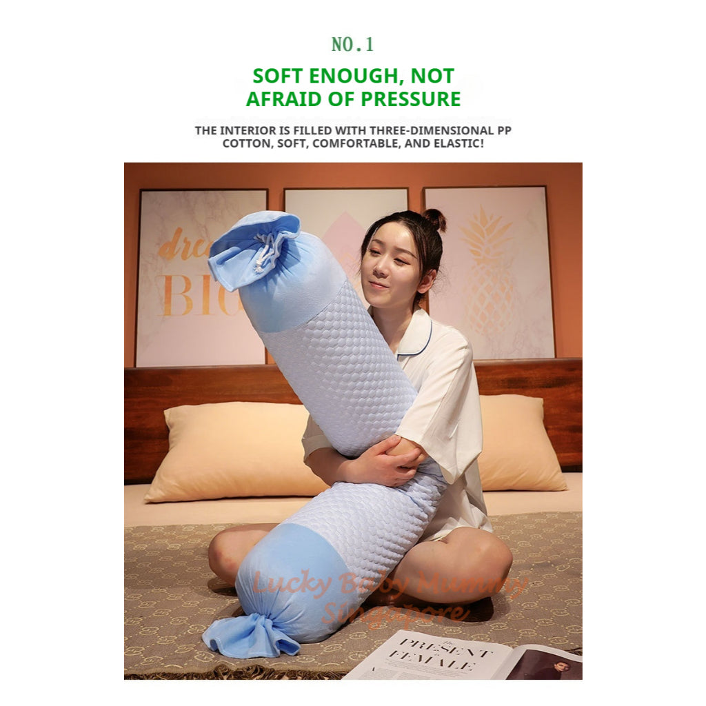 Ice Silk Candy Bolster Pillow