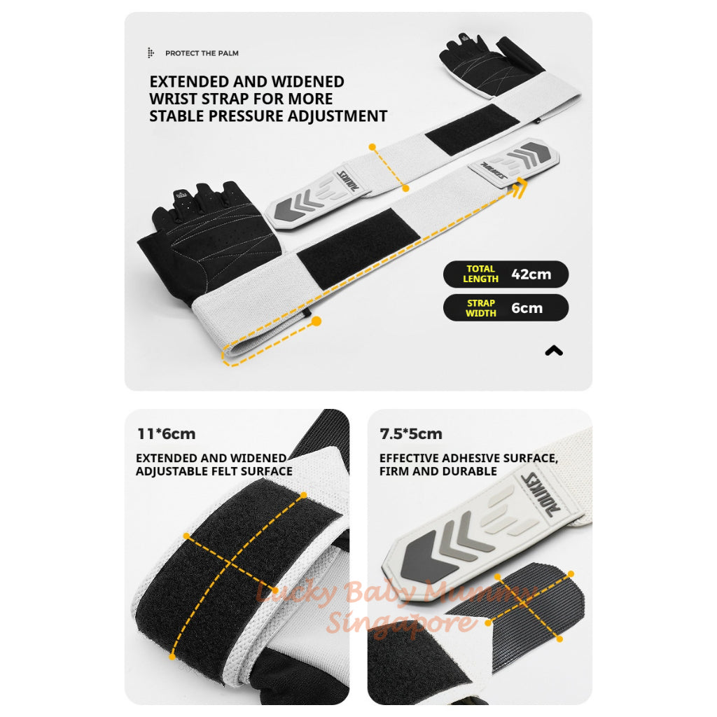 AOLIKES Fitness Training Gloves with Wrist Support