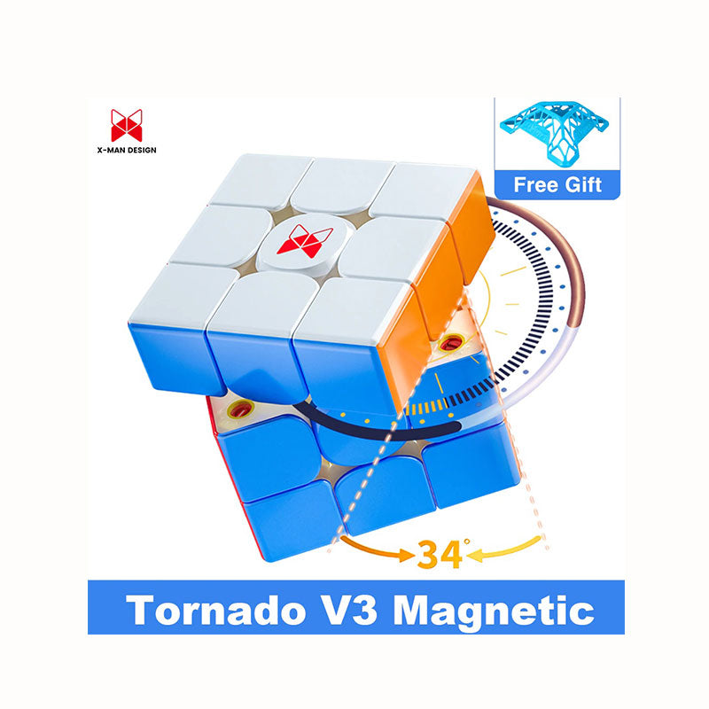 Qiyi X-Man Tornado V3 3x3 Magnetic Speedcube