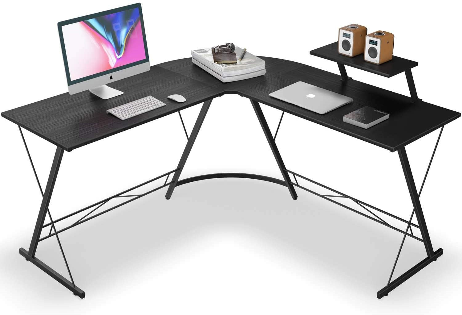 Corner L Shape Computer Study Table