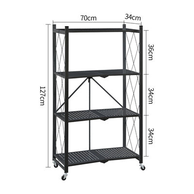 【Non-installation】Foldable Storage Rack / Shelf