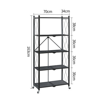 【Non-installation】Foldable Storage Rack / Shelf