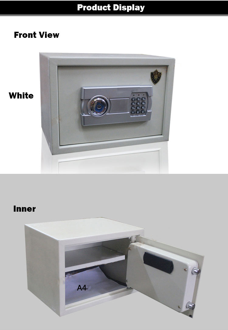 【A4 Size】Large Size Digital Security Safety Safe Box