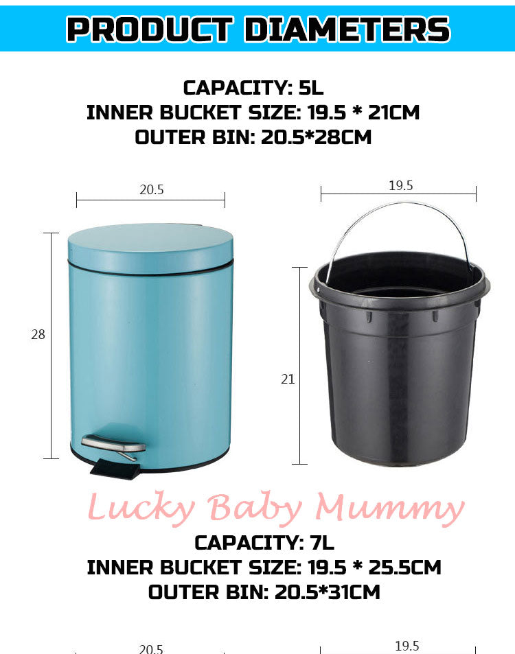 Premium Quality Steel Dust Bin